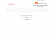 Tablet Screenshot of n00blab.com